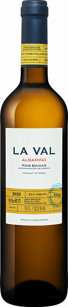 La Val Albarino Rias Baixas DO Bodegas La Val, 0.75 л в Ростове-на-Дону