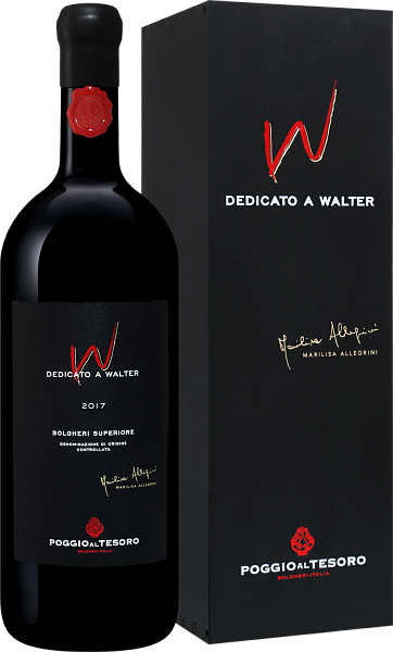 Dedicato A Walter Bolgheri Superiore DOC Poggio Al Tesoro (gift box), 1.5 л в Ростове-на-Дону