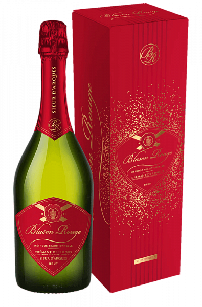 Blason Rouge Brut Cremant de Limoux AOC Sieur d'Arques (gift box), 0.75 л в Ростове-на-Дону